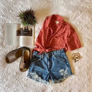 Very Distressed Vintage Wrangler Shorts